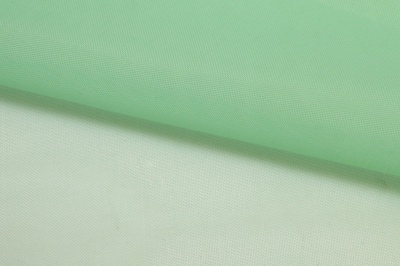 Портьерный капрон 13-6009, 47 гр/м2, шир.300см, цвет св.зелёный - купить в Чите. Цена 143.68 руб.