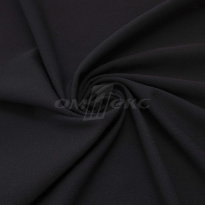 Ткань костюмная "Меган", 78%P 18%R 4%S, 205 г/м2 ш.150 см, цв-черный (Black) - купить в Чите. Цена 392.32 руб.