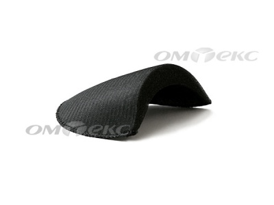 Плечевые накладки OВТ-10, обшитые, цвет чёрный - купить в Чите. Цена: 17.64 руб.