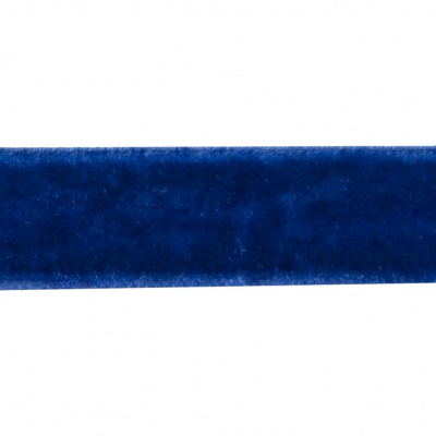 Лента бархатная нейлон, шир.12 мм, (упак. 45,7м), цв.74-василек - купить в Чите. Цена: 392 руб.