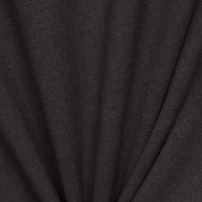 Костюмная ткань с вискозой "Палермо", 255 гр/м2, шир.150см, цвет т.серый - купить в Чите. Цена 584.23 руб.