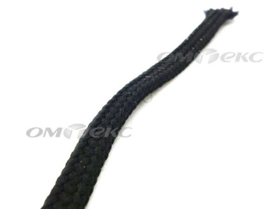 Шнурки т.3 200 см черн - купить в Чите. Цена: 21.69 руб.