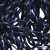 Шнурки #107-19, круглые 130 см, двухцветные цв.тём.синий/белый - купить в Чите. Цена: 22.14 руб.