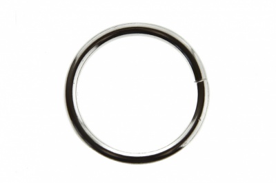 Кольцо металлическое d-3 х 32 мм, цв.-никель - купить в Чите. Цена: 3.92 руб.
