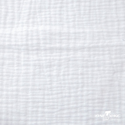 Ткань Муслин, 100% хлопок, 125 гр/м2, шир. 140 см #201 цв.(2)-белый - купить в Чите. Цена 464.97 руб.