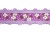 Тесьма декоративная 0385-6169, шир. 25 мм/уп. 22,8+/-1 м, цвет 01-фиолетовый - купить в Чите. Цена: 387.43 руб.
