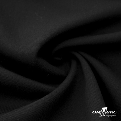 Ткань костюмная "Эльза" 80% P, 16% R, 4% S, 160 г/м2, шир.150 см, цв-черный #1 - купить в Чите. Цена 332.71 руб.