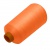 Нитки текстурированные некручёные 457, намот. 15 000 м, цвет оранжевый - купить в Чите. Цена: 204.10 руб.