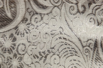 Ткань костюмная жаккард №10, 140 гр/м2, шир.150см, цвет св.серебро - купить в Чите. Цена 383.29 руб.