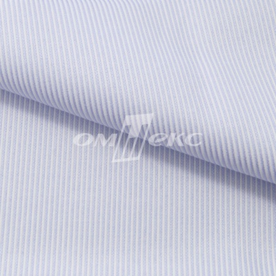 Ткань сорочечная Пула, 115 г/м2, 58% пэ,42% хл, шир.150 см, цв.1-голубой, (арт.107) - купить в Чите. Цена 306.69 руб.