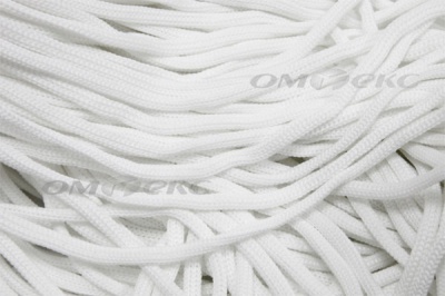 Шнур Т-02 (4с2) мелкое плетение 4мм 100 м белый - купить в Чите. Цена: 2.50 руб.
