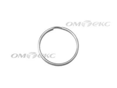 Кольцо металлическое d-20 мм, цв.-никель - купить в Чите. Цена: 3.19 руб.