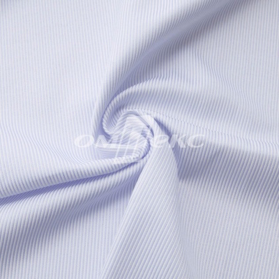 Ткань сорочечная Пула, 115 г/м2, 58% пэ,42% хл, шир.150 см, цв.1-голубой, (арт.107) - купить в Чите. Цена 306.69 руб.