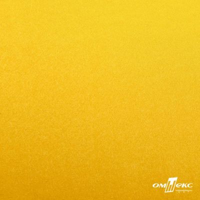 Поли креп-сатин 13-0859, 125 (+/-5) гр/м2, шир.150см, цвет жёлтый - купить в Чите. Цена 155.57 руб.