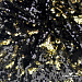 Трикотажное полотно, Сетка с пайетками, шир.130 см, #315, цв.-чёрный/золото
