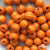 0309-Бусины деревянные "ОмТекс", 16 мм, упак.50+/-3шт, цв.003-оранжевый - купить в Чите. Цена: 62.22 руб.