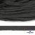 Шнур плетеный d-8 мм плоский, 70% хлопок 30% полиэстер, уп.85+/-1 м, цв.1026-серый - купить в Чите. Цена: 735 руб.