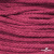 Шнур плетеный d-6 мм, 70% хлопок 30% полиэстер, уп.90+/-1 м, цв.1068-фуксия - купить в Чите. Цена: 588 руб.