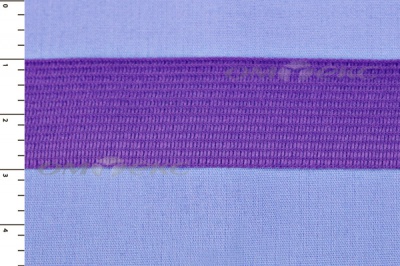 Окантовочная тесьма №0225, шир. 22 мм (в упак. 100 м), цвет фиолет - купить в Чите. Цена: 271.60 руб.