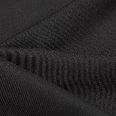 Ткань костюмная 21010 2044, 225 гр/м2, шир.150см, цвет черный - купить в Чите. Цена 390.73 руб.