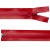 Молния водонепроницаемая PVC Т-7, 60 см, разъемная, цвет (820) красный - купить в Чите. Цена: 49.39 руб.