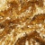 Сетка с пайетками №3, 188 гр/м2, шир.140см, цвет золотой - купить в Чите. Цена 458.76 руб.