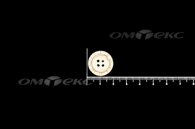 Пуговица деревянная круглая №33 (18мм) - купить в Чите. Цена: 2.55 руб.