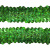 Тесьма с пайетками D4, шир. 30 мм/уп. 25+/-1 м, цвет зелёный - купить в Чите. Цена: 1 087.39 руб.
