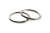 Кольцо металлическое d-38 мм, цв.-никель - купить в Чите. Цена: 4.89 руб.