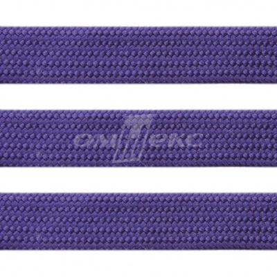 Шнур 15мм плоский (100+/-1м) №10 фиолетовый - купить в Чите. Цена: 10.21 руб.