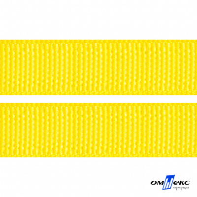 Репсовая лента 020, шир. 25 мм/уп. 50+/-1 м, цвет жёлтый - купить в Чите. Цена: 298.75 руб.