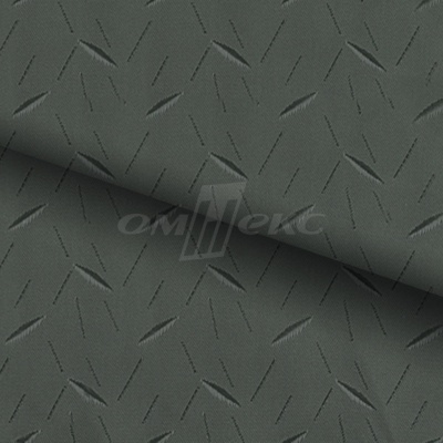 Ткань подкладочная жаккард Р14076-1, 18-5203, 85 г/м2, шир. 150 см, 230T темно-серый - купить в Чите. Цена 168.15 руб.