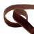Лента бархатная нейлон, шир.12 мм, (упак. 45,7м), цв.120-шоколад - купить в Чите. Цена: 392 руб.