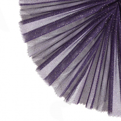 Сетка Глиттер, 24 г/м2, шир.145 см., пурпурный - купить в Чите. Цена 117.24 руб.