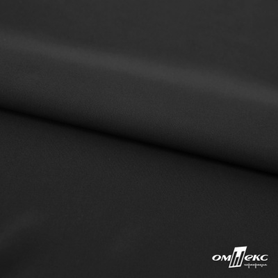 Плательная ткань "Невада", 120 гр/м2, шир.150 см, цвет чёрный - купить в Чите. Цена 254.22 руб.