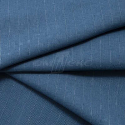 Костюмная ткань "Жаклин", 188 гр/м2, шир. 150 см, цвет серо-голубой - купить в Чите. Цена 426.49 руб.