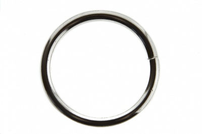 Кольцо металлическое d-38 мм, цв.-никель - купить в Чите. Цена: 4.89 руб.