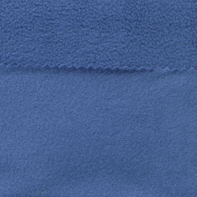 Флис DTY 19-4027, 180 г/м2, шир. 150 см, цвет джинс - купить в Чите. Цена 646.04 руб.