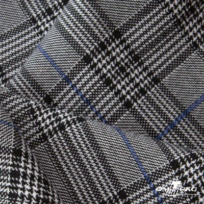 Ткань костюмная "Клер" 80% P, 16% R, 4% S, 200 г/м2, шир.150 см,#3 цв-серый/синий - купить в Чите. Цена 412.02 руб.