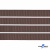 Репсовая лента 005, шир. 6 мм/уп. 50+/-1 м, цвет коричневый - купить в Чите. Цена: 88.45 руб.