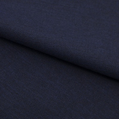 Ткань костюмная 26150 2009, 214 гр/м2, шир.150см, цвет т.синий - купить в Чите. Цена 358.58 руб.