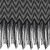 Трикотажное полотно с пайетками, шир.130 см, #311-бахрома чёрная - купить в Чите. Цена 1 183.35 руб.