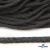 Шнур плетеный d-6 мм круглый, 70% хлопок 30% полиэстер, уп.90+/-1 м, цв.1088-т.серый - купить в Чите. Цена: 594 руб.