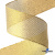 Лента металлизированная "ОмТекс", 50 мм/уп.22,8+/-0,5м, цв.- золото - купить в Чите. Цена: 149.71 руб.