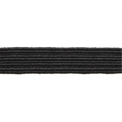 Резинка продежка С-52, шир. 7 мм (в нам. 100 м), чёрная  - купить в Чите. Цена: 637.57 руб.