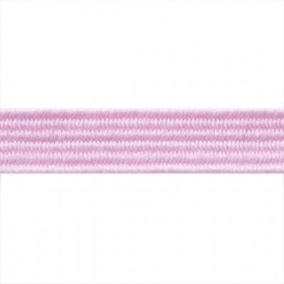Резиновые нити с текстильным покрытием, шир. 6 мм ( упак.30 м/уп), цв.- 80-розовый - купить в Чите. Цена: 155.22 руб.