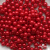 0404-0140-Бусины пластиковые под жемчуг "ОмТекс", 8 мм, (уп.50гр=218+/-3шт), цв.072-красный - купить в Чите. Цена: 42.84 руб.