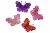 Бабочка декоративная пластиковая #9 - купить в Чите. Цена: 7.16 руб.