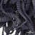 Шнурки #107-07, плоские 130 см, двухцветные цв.серый/чёрный - купить в Чите. Цена: 23.03 руб.