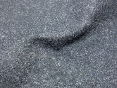Ткань костюмная п/шерсть №2096-2-2, 300 гр/м2, шир.150см, цвет т.серый - купить в Чите. Цена 512.30 руб.